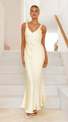 Andie Maxi Dress - Yellow