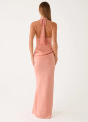 Kiyah Maxi Dress - Peach