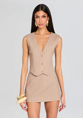 Angelina Vest Top