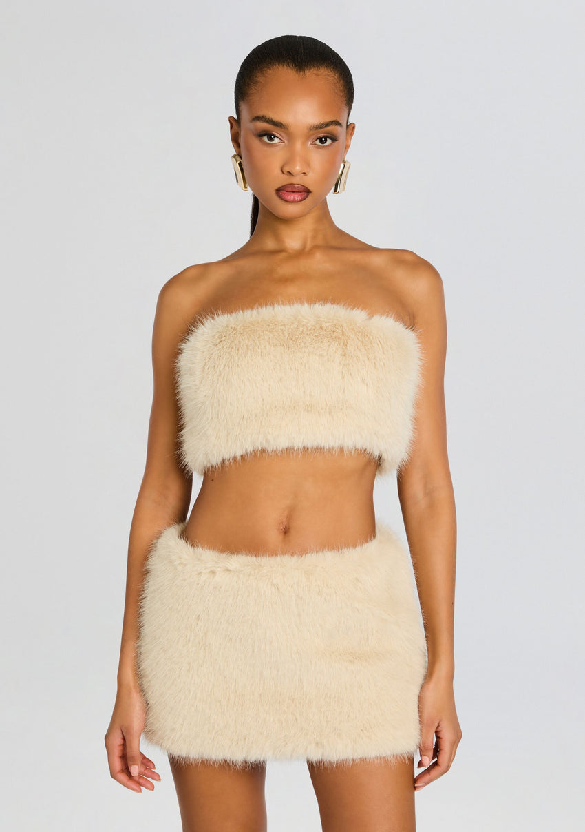 Vada Faux Fur Bandeau